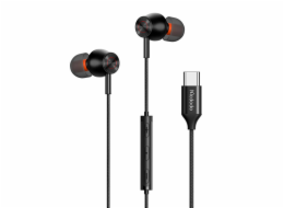 Mcdodo HP-3490 in-ear, wired headphones, USB-C (black)