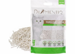 DIAMENTIQ Tofu Neutral Ultra clumping - rostlinné stelivo - 2,5 kg