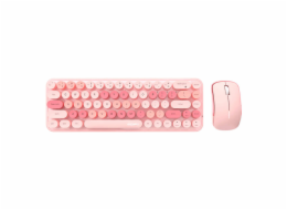 MOFII Wireless Keyboard+Mouse iBean Pro New 2.4G (Pink)