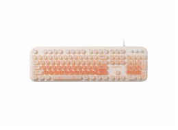 MOFII wired keyboard with backlight Love Me (Beige)