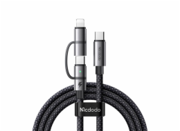 Kabel Mcdodo 2v1 CA-0450 USB-C na USB-C + Lightning, 1,2 m