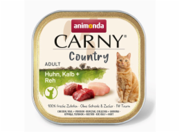 ANIMONDA Carny Country kuře, telecí + jikry - mokré krmivo pro kočky - 100 g