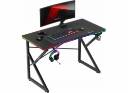 Huzaro Hero 1.7 RGB Black - herní stůl