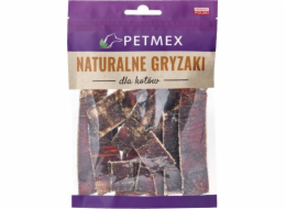 PETMEX Beef gullet strips - pamlsek pro kočky - 40g