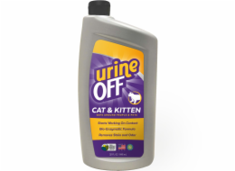 urineOFF Cat & Kitten - sprej na odstranění skvrn od moči - 946ml