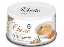 CHERIE Chicken with pumpkin - mokré krmivo pro kočky - 80g