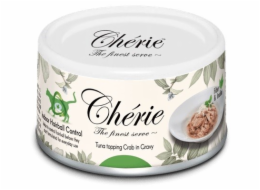 CHERIE Tuna and crab mix - mokré krmivo pro kočky - 80g