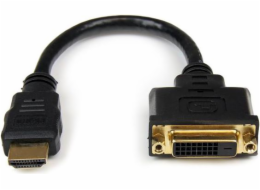 StarTech HDMI - DVI-D kabel 0,3 m černý (HDDVIMF8IN)