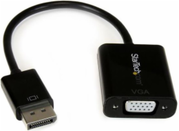 StarTech DisplayPort - D-Sub (VGA) AV adaptér 0,1 m černý (DP2VGA3)