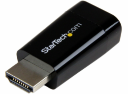 StarTech HDMI - D-Sub (VGA) AV adaptér černý (HD2VGAMICRO)