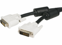 StarTech DVI-D - DVI-D kabel 5m bílý (DVIDDMM5M)