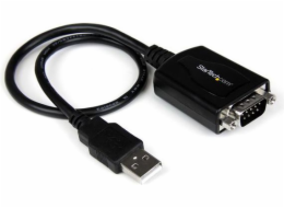 StarTech USB-A - DB-9 USB kabel 0,3 m černý (ICUSB232PRO)