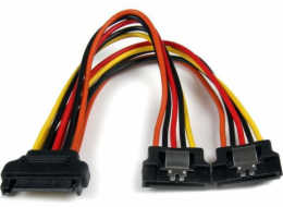 StarTech SATA 15-pin - SATA 15-pin x2, 0,15 m, vícebarevný (PYO2LSATA)