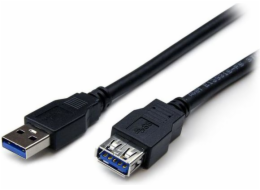 StarTech USB-A - USB-A kabel USB 1 m černý (USB3SEXT1MBK)