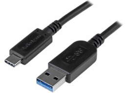 StarTech USB-A - USB-C kabel USB 1 m černý (USB31AC1M)