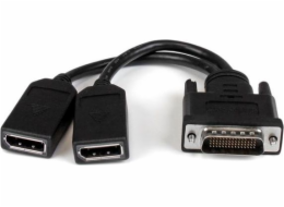 StarTech DMS-59 - DisplayPort x2 kabel 0,2 m černý (DMSDPDP1)