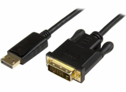 StarTech DisplayPort - DVI-D kabel 3m černý (DP2DVI2MM3)