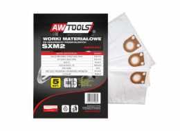 AWTools sáček do vysavače z mikrovlákna SXM2 GAS25/STARMIX 5 ks. (AW00401)