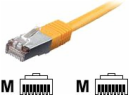 Equip Patchcord, Cat6, S/FTP, HF, 20m, žlutý (605569)