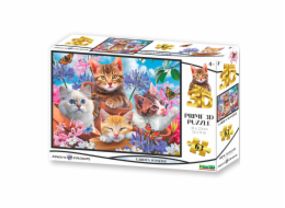 PRIME 3D PUZZLE - Zahrada 63 dílků