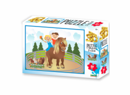 PRIME 3D PUZZLE - FARMAPARK KONÍK 48 dílků