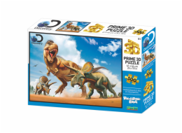 PRIME 3D PUZZLE - T - rex versus Triceratops 500 dílků