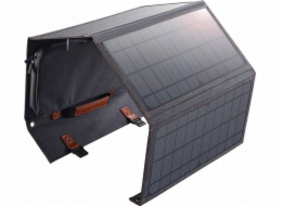 Choetech SC006 foldable solar charger 40W 1xUSB QC, 1xUSB-C PD (gray)