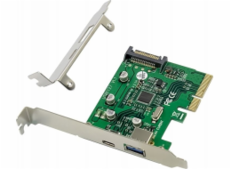 Conceptronic USB adaptér CONCEPTRONIC PCI Express Card 2-port 1xUSBC 1XUSBA USB 3.2