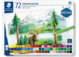 STAEDTLER Design Journey Metalletui mit 72 Farbstiften