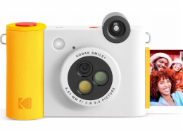 Digitální fotoaparát Kodak Smile+ 2v1 5mp / Instant + Bluetooth tiskárna pro telefon Zink – bílá