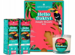 Orientana, HELLO DATE Set Jungle Beauty: 2x krém na obličej a svíčka