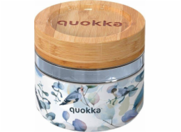 Quokka  Deli Food Jar - Skleněná nádoba na jídlo / krabička na oběd 500 ml (Blue Nature)