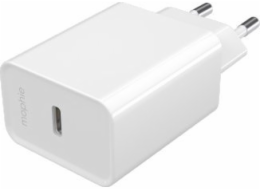 Zagg International Mophie Essentials Charger – USB-C 20W PD nástěnná nabíječka (bílá)