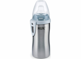 NUK  Trinkflasche Active Cup Edelstahl 215ml modrá