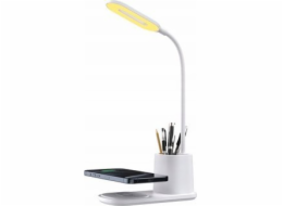 Stolní lampa Rebeltec Stolní lampa s 15W indukční nabíječkou Rebeltec W601 bílá