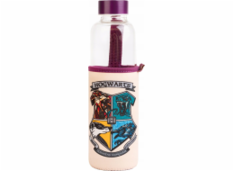 Harry Potter  - Skleněná láhev na vodu 500 ml (Bradavice)