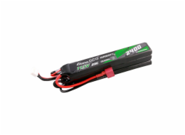 Gens ace 25C 2400mAh 3S2P 11.1V NUNCHUCK 3X Airsoft Gun Lipo baterie s Deans(T) konektorem