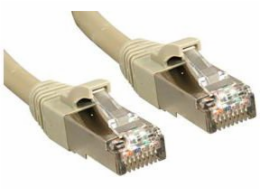 Lindy RJ-45/RJ-45 kat.6 S/FTP Šedá 5m (45585)