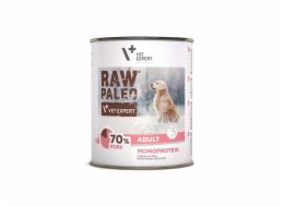 RAW PALEO Adult Monoprotein Vepřové maso - vlhké krmivo pro psy - 800 g