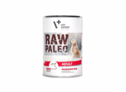 RAW PALEO Adult Monoprotein Beef - mokré krmivo pro psy - 400 g