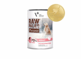 RAW PALEO Adult Monoprotein Vepřové maso - vlhké krmivo pro psy - 400 g