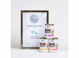 RAW PALEO Adult Monoprotein Turkey - vlhké krmivo pro psy - 400 g