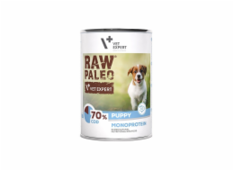 RAW PALEO Puppy Monoprotein Cod - mokré krmivo pro štěňata - 400 g