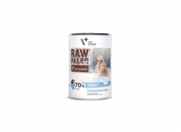 VETEXPERT RAW PALEO Adult Monoprotein Cod - vlhké krmivo pro psy - 400 g