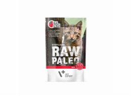 RAW PALEO Adult Cat Sterilized Beef - mokré krmivo pro kočky - 100 g