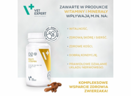 VET EXPERT Multivitamin - vitamínový a minerální přípravek pro psy a kočky - 30 kapslí.