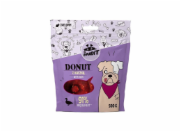 PAN. BANDIT DONUT s kachnou - psí pochoutka - 500 g