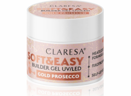 CLARESA SOFT&EASY GOLD PROSECCO stavební gel 90g