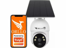 ORLLO IP kamera Bezdrátová 4G LTE otočná IP kamera se solárním panelem Orllo TZ1 PRO