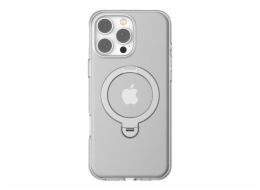 Torras Ostand Spin Series Case for iPhone 16 Pro (Transparent)